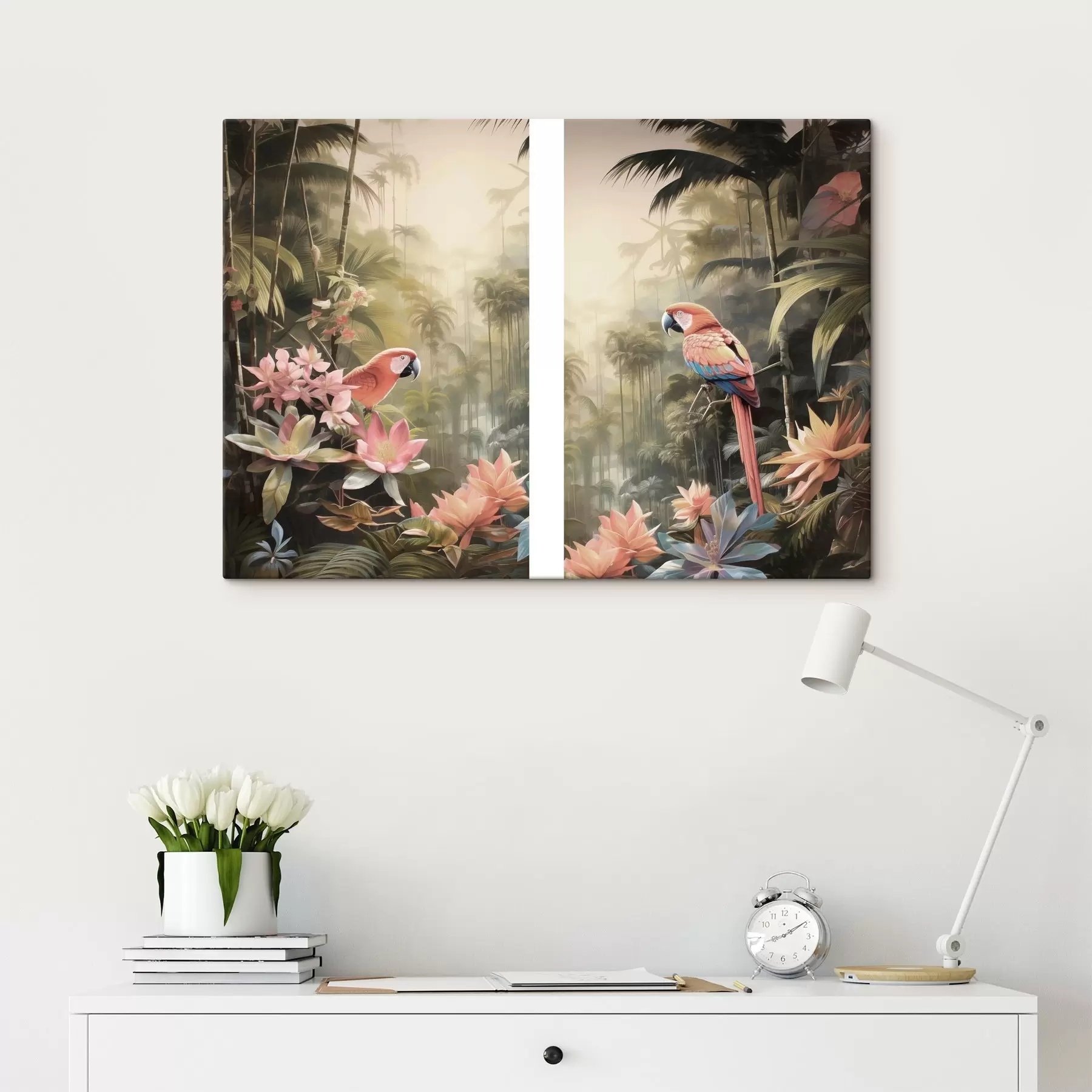 Glezna Tropu flamingo m30771