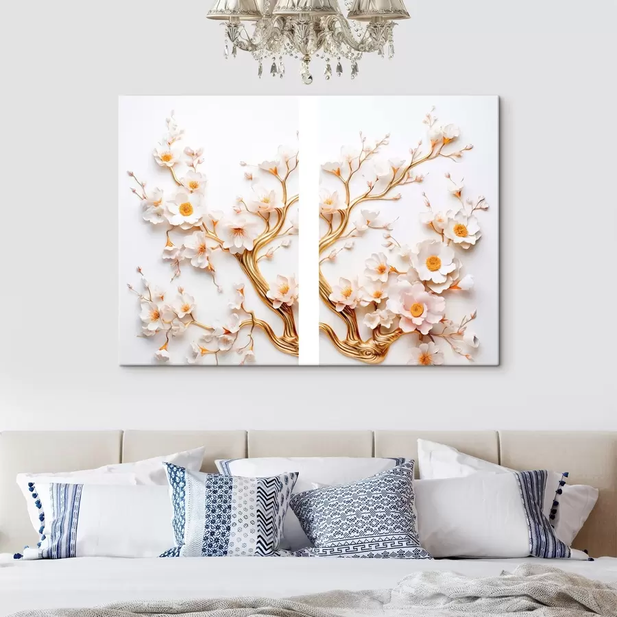 Fototapetes Ziedošā magnolija m30773
