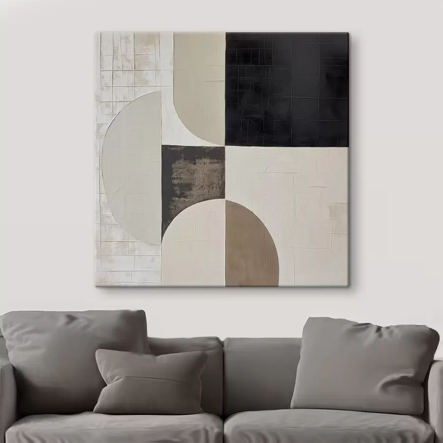 Glezna Ģeometriskā abstrakcija s50043