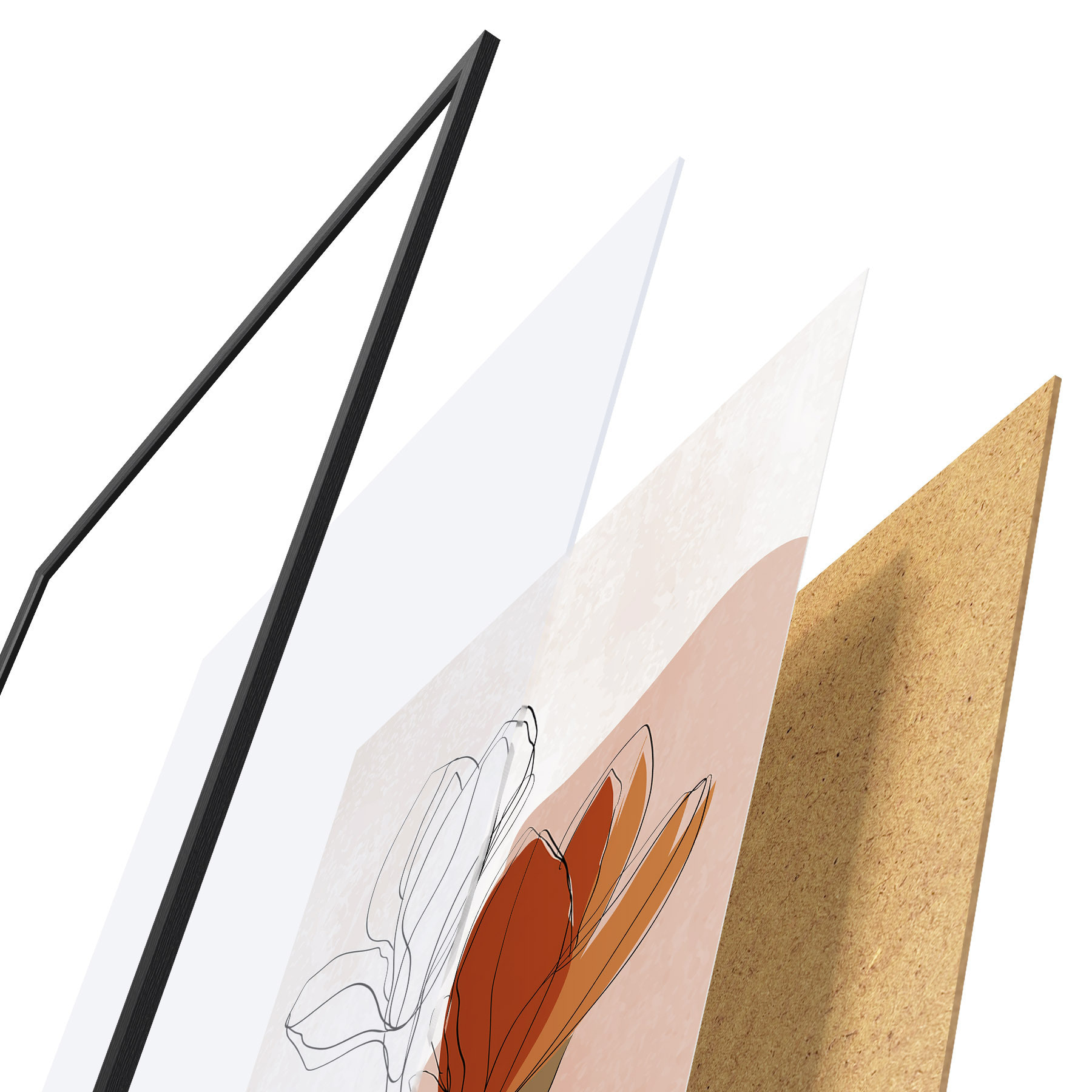 Plakāts Botāniskā etīde f50110