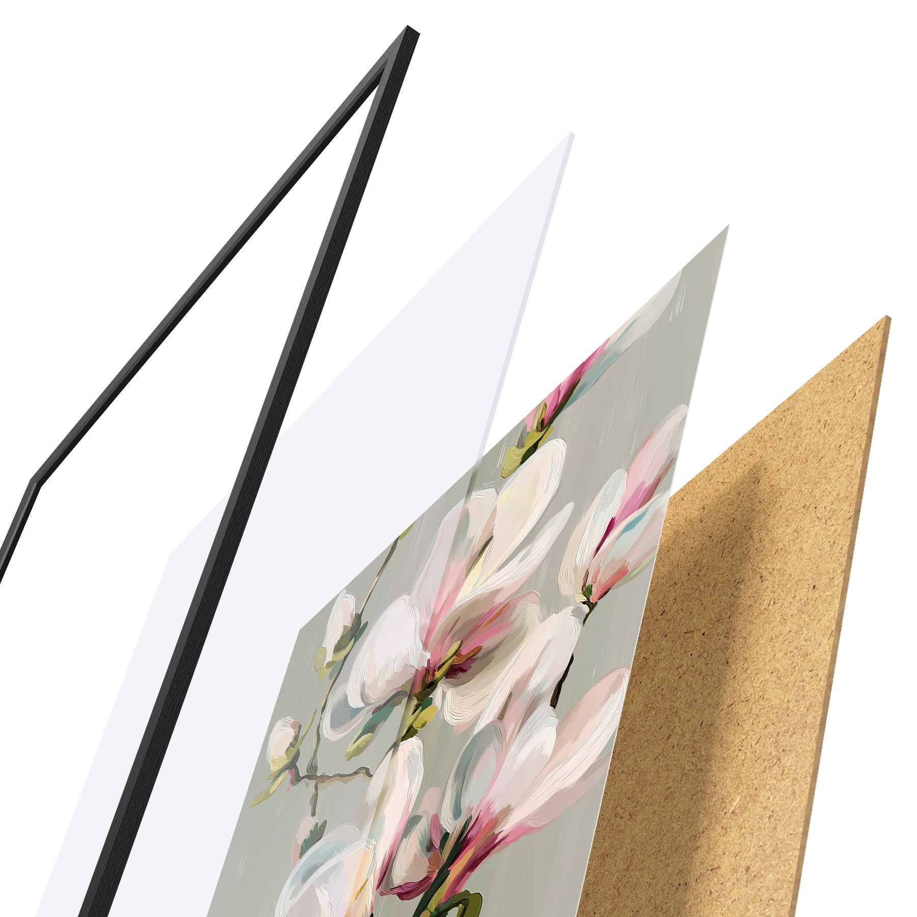 Plakāts Gleznainā Magnolija f50128