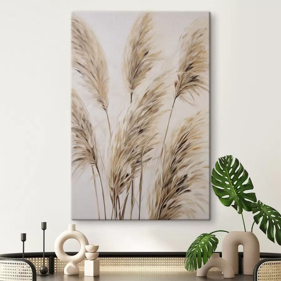 Glezna Pampas zari, imitācijas glezna s50268