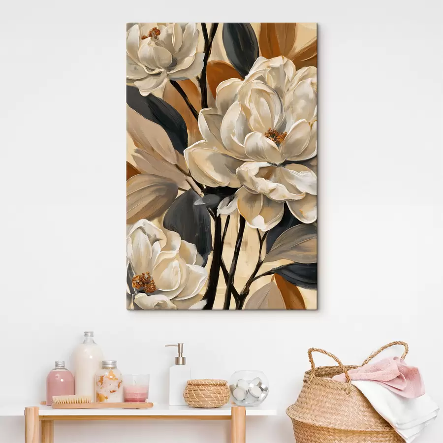 Glezna Magnolijas vintage stilā s50685