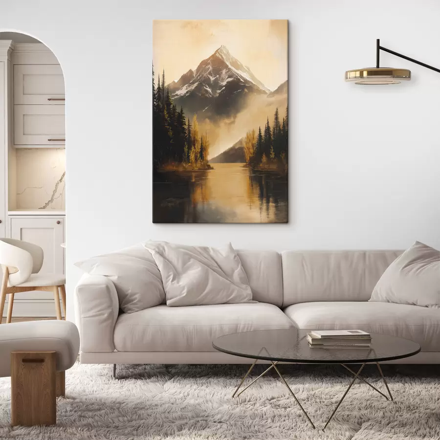 Glezna Kalnu ezers s50688
