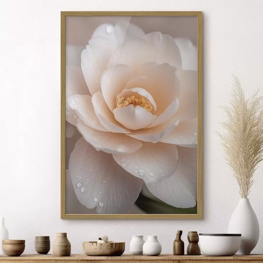 Fototapetes Pulverveida tējas roze f50744