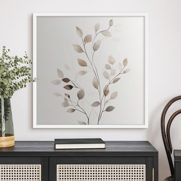 Plakāts Elegants grafiskais zariņš, Plakāti minimālisms, f50763wh : Uwalls