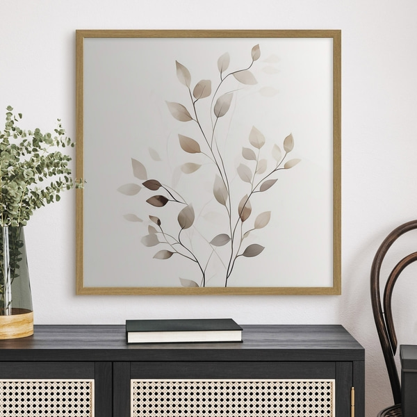 Plakāts Elegants grafiskais zariņš, Plakāti minimālisms, f50763wo : Uwalls