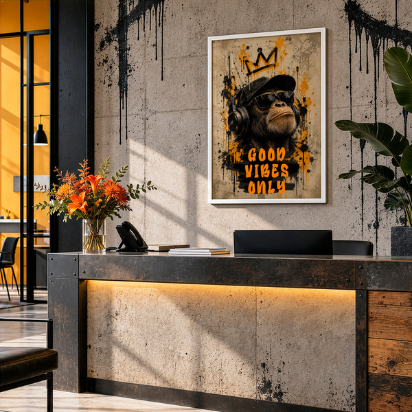 Plakāts Labas atmosfēras karalis, Plakāti dzīvnieki, f50642wh : Uwalls