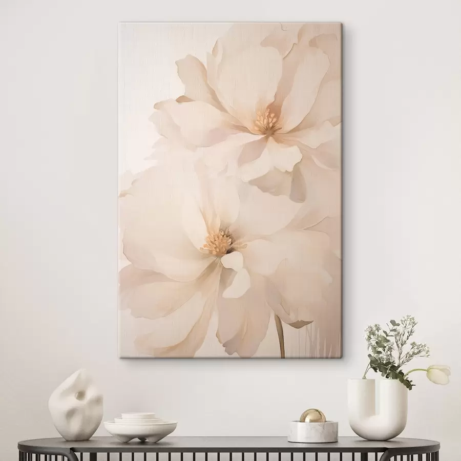 Glezna Maigā krēmkrāsas peonija s50910