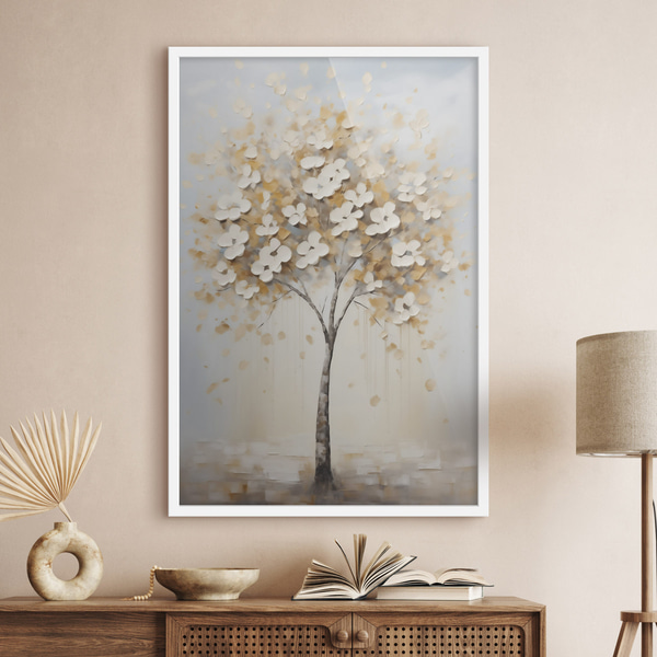 Plakāts Koks, glezna ar imitāciju, Plakāti buferi, f50992wh : Uwalls