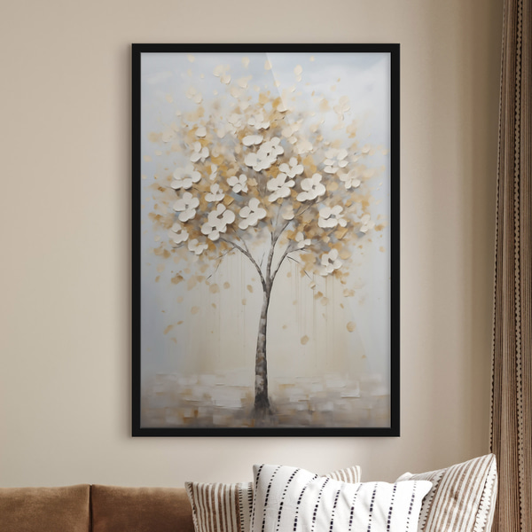 Plakāts Koks, glezna ar imitāciju, Plakāti buferi, f50992bk : Uwalls