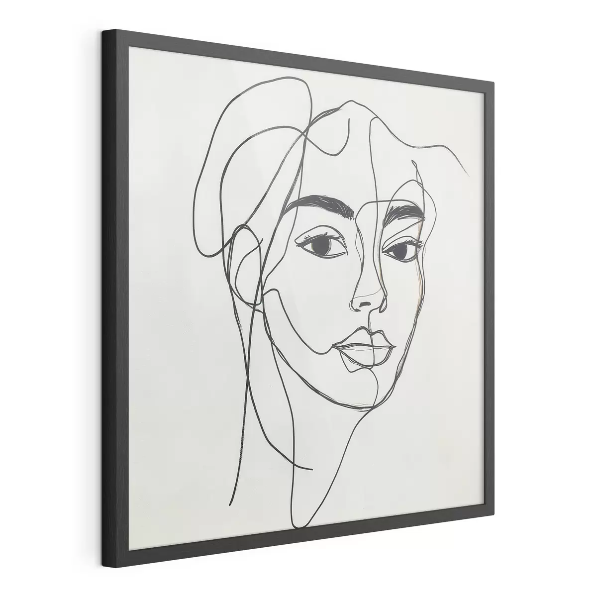 Plakāts Lineārs sejas portrets f51001