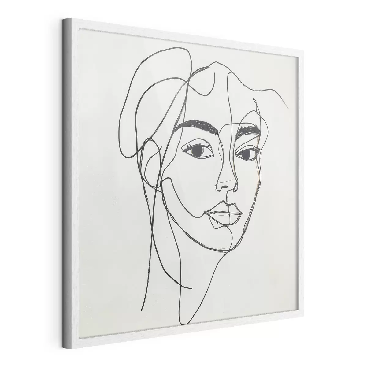 Plakāts Lineārs sejas portrets f51001