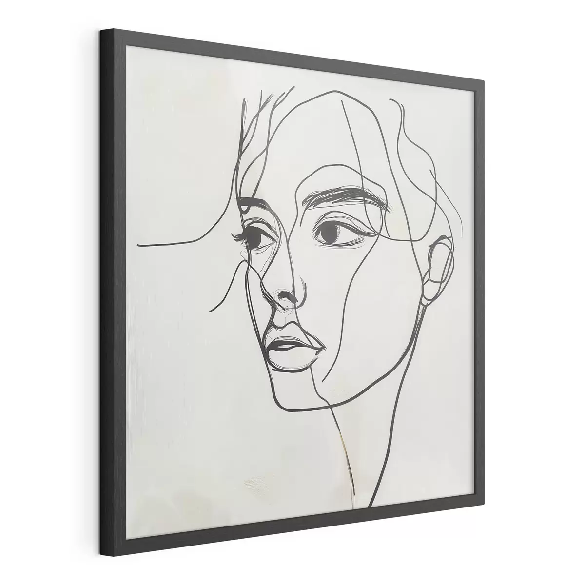 Plakāts Lineārs sejas portrets f51002