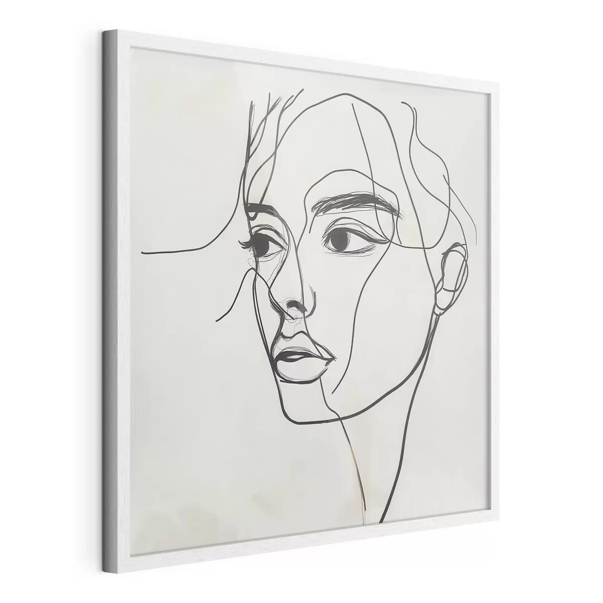 Plakāts Lineārs sejas portrets f51002