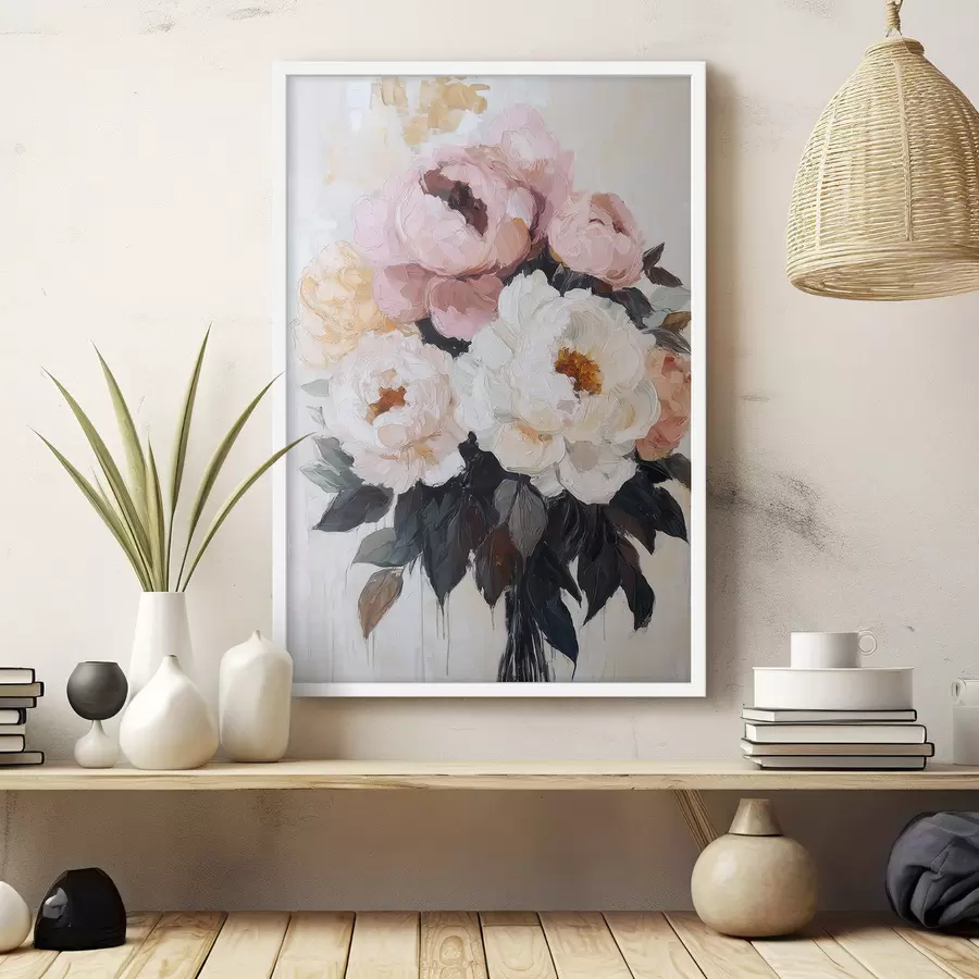 Fototapetes Peoniju dāvana f51008