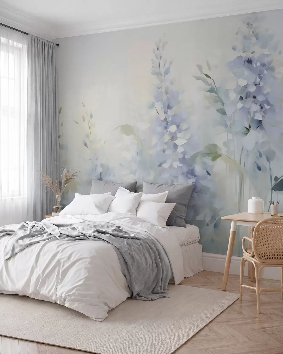 Fototapetes Abstrakti ziedi w05995