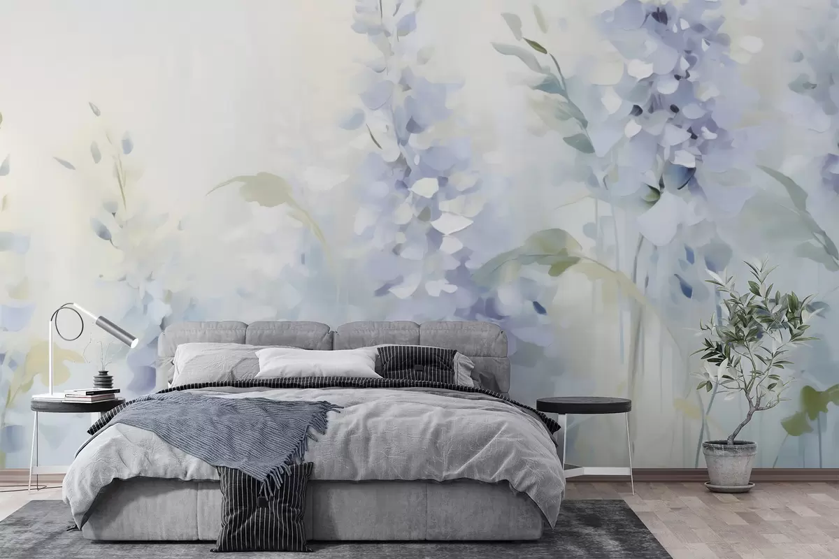 Fototapetes Abstrakti ziedi w05995