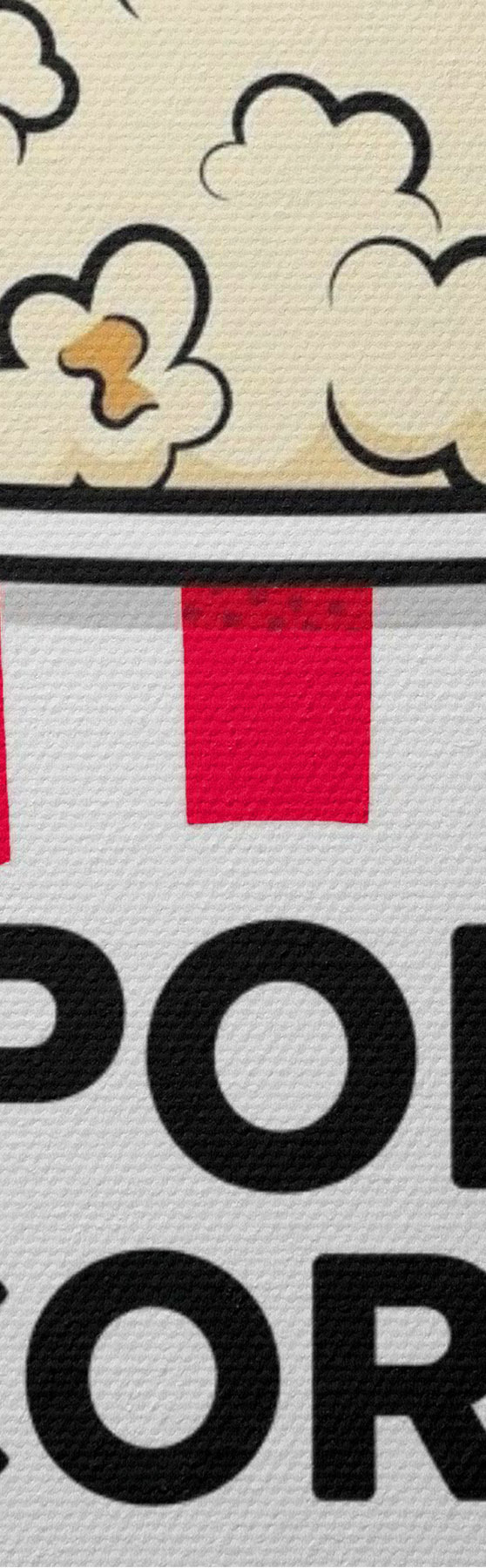 Glezna Uzkodas laiks ar garšīgu popkornu s50791