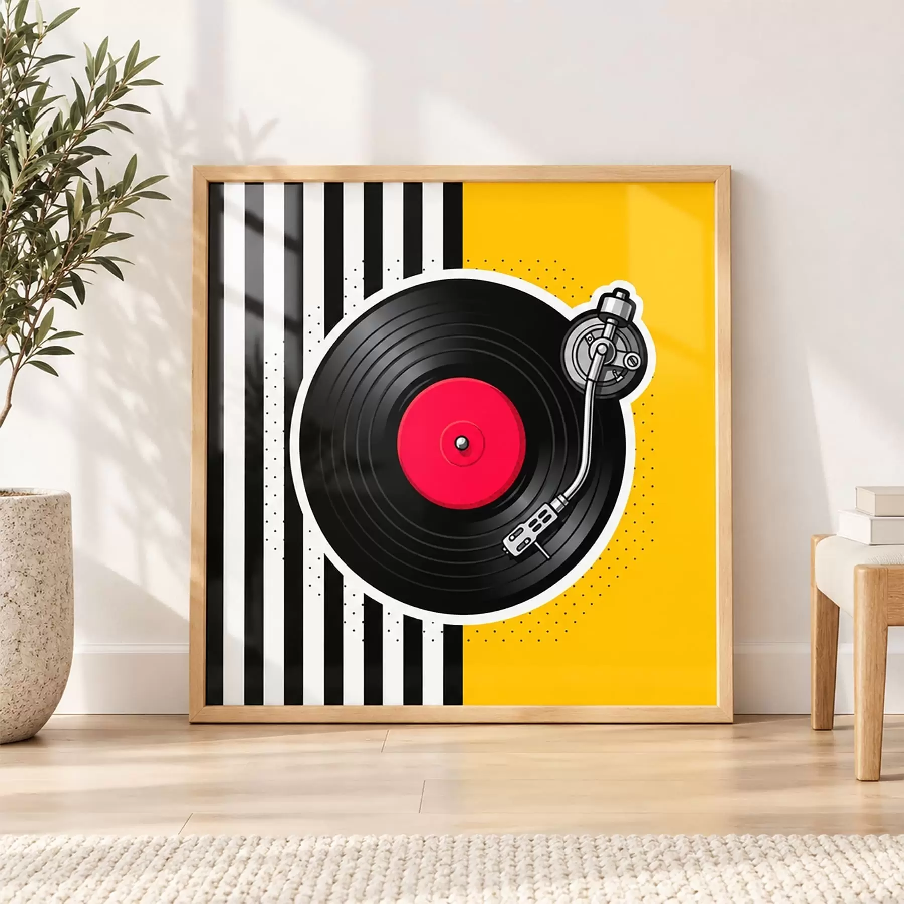 Fototapetes Klasiskais vinils mūžīgām melodijām f50789