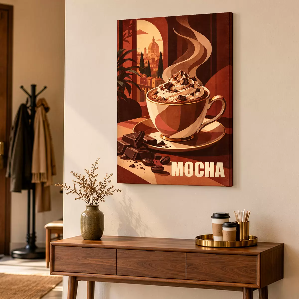 Glezna Bagātīgs mokas baudījums katrā malciņā s50876
