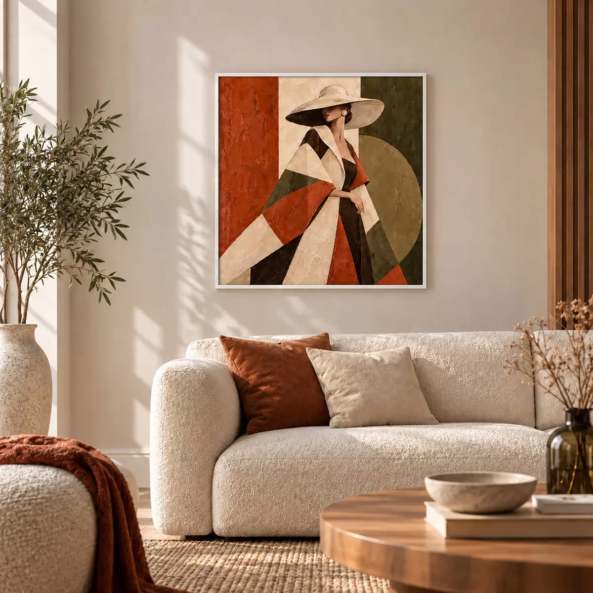 Plakāts Šiks elegance spilgtās krāsās f50879