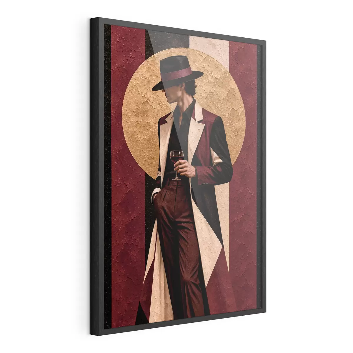 Plakāts Šiks elegances pieskāriens ar vintage noskaņu f50886