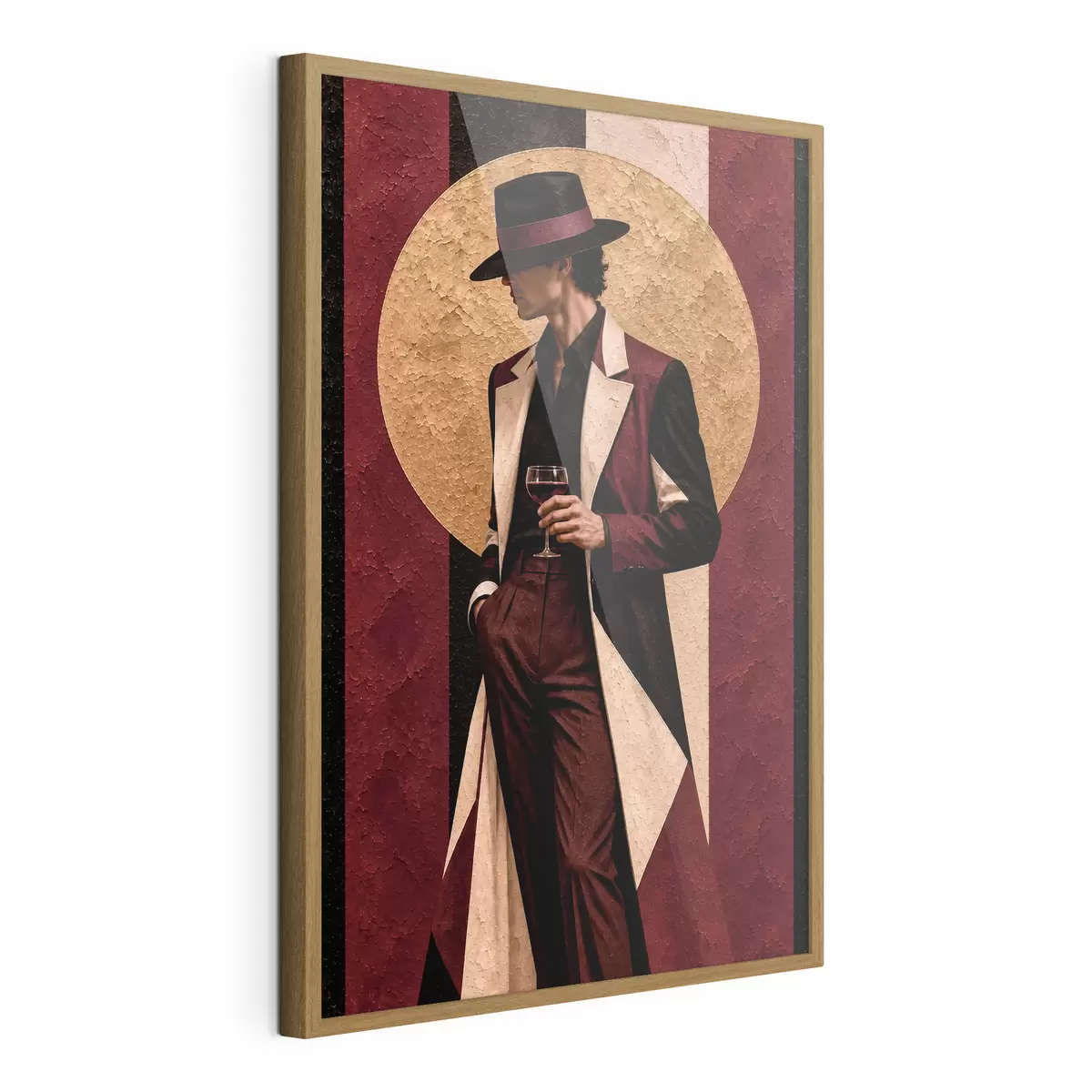 Plakāts Šiks elegances pieskāriens ar vintage noskaņu f50886