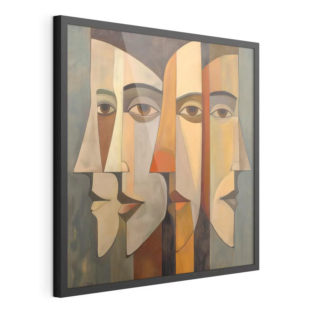 Plakāts Abstraktas sejas f51067