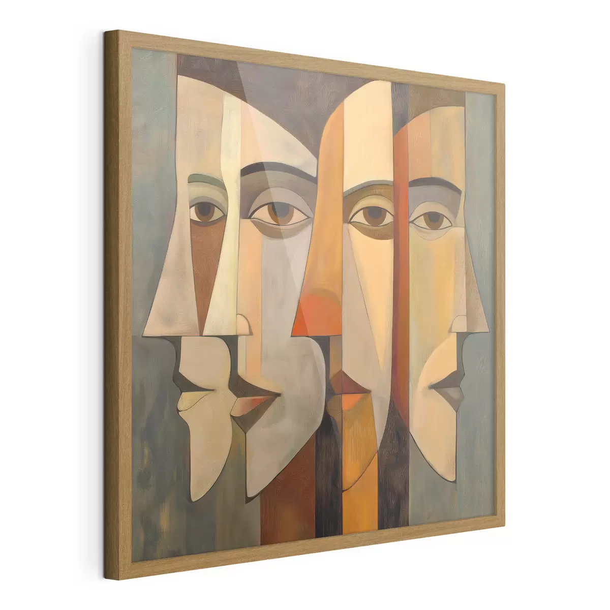 Plakāts Abstraktas sejas f51067
