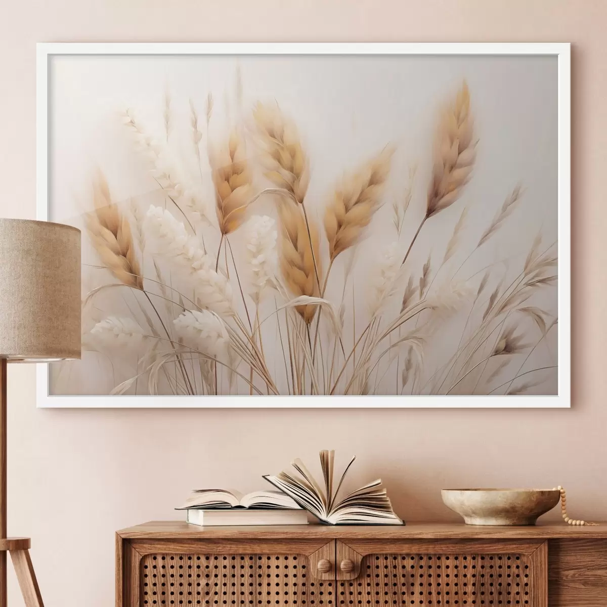 Plakāts Pūkaina pampas zāle ekostilā f51093