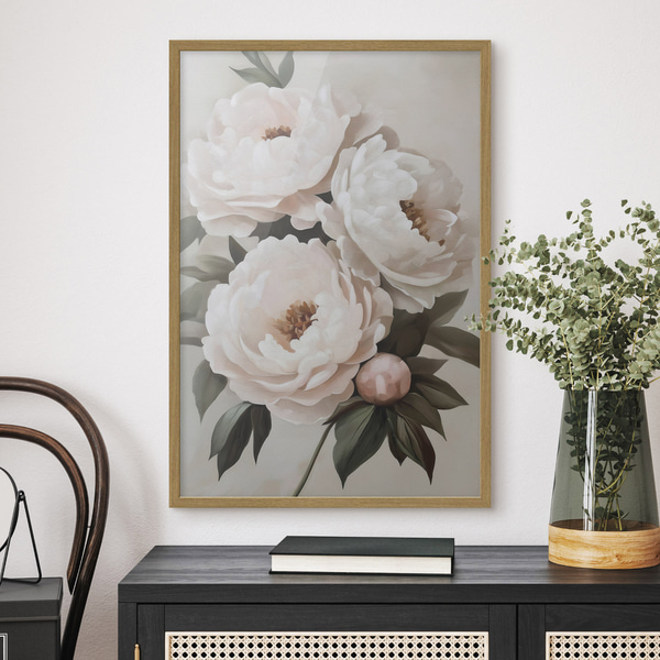 Plakāts Peonijas, Plakāti buferi, f51154wo : Uwalls