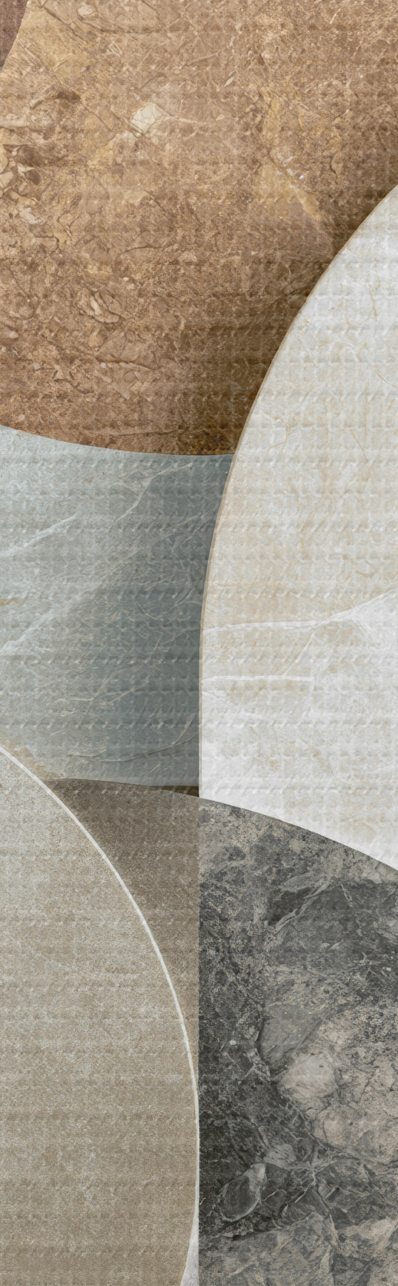 Glezna Ģeometriska abstrakcija ar apļiem s51185