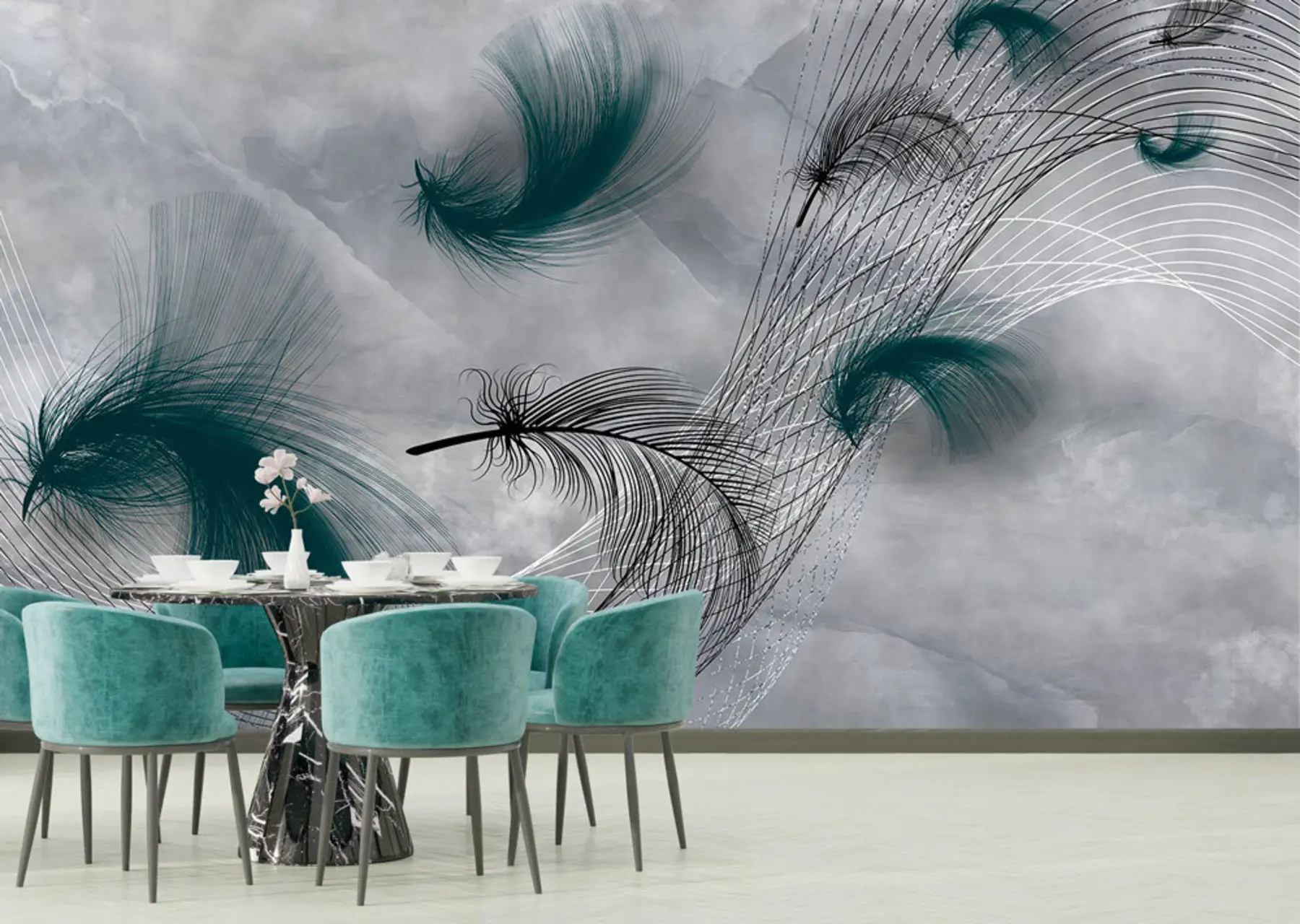 Fototapetes Spalvas vējā u80391