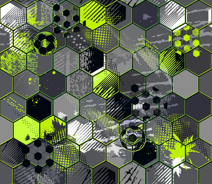 Fototapetes Futbola abstrakcija, gaiši zaļās krāsas bišu sējumi u72779