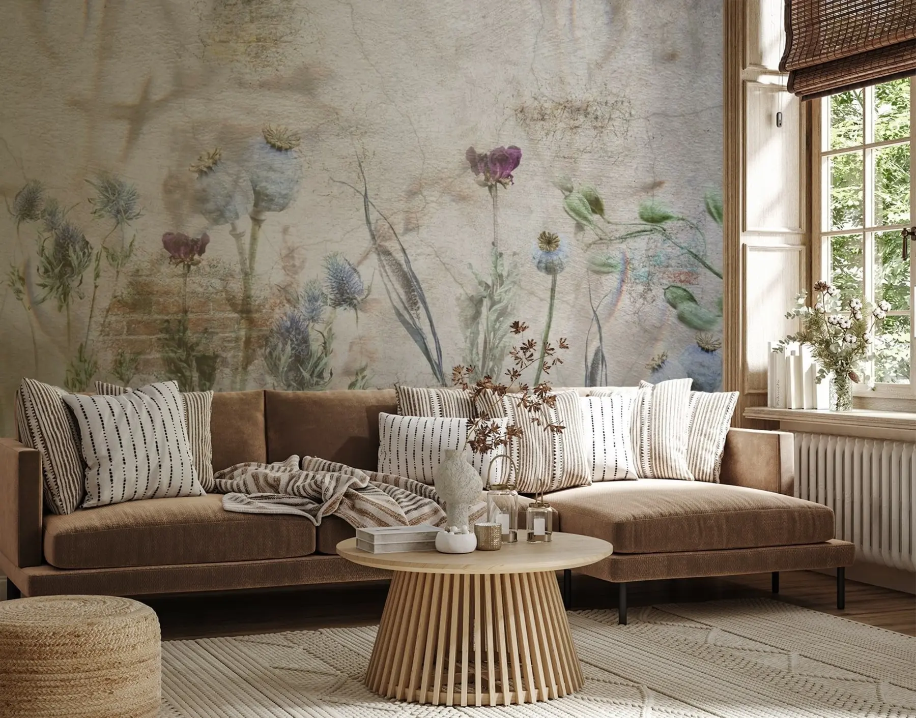 Fototapetes Ziedi un garšaugi u72771