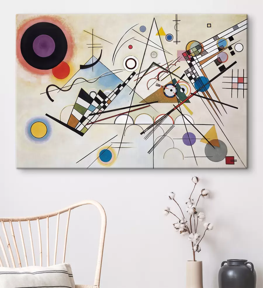 Glezna Trīsstūris, fonts un māksla s01030