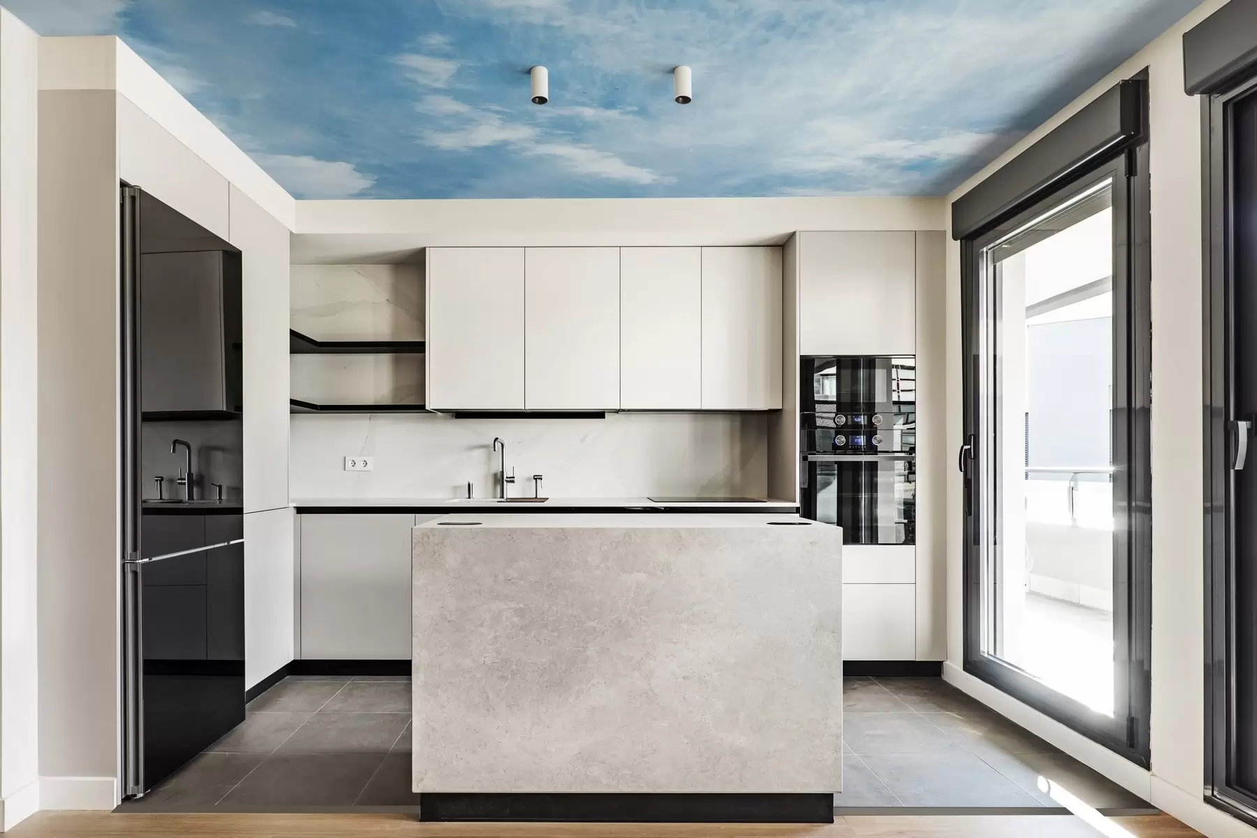 Fototapetes Mākoņi, zilas debesis u21064