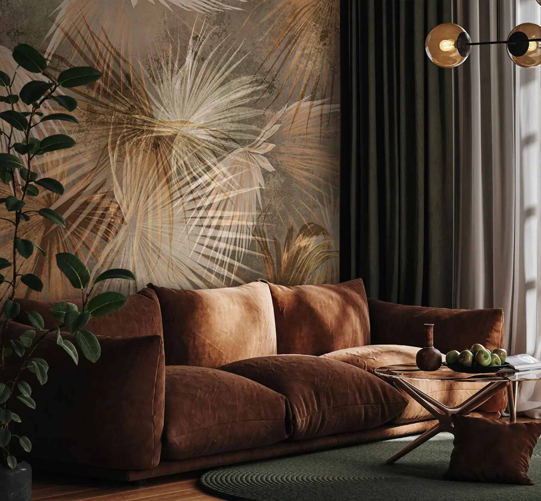 Fototapetes Tropu lapas u93539