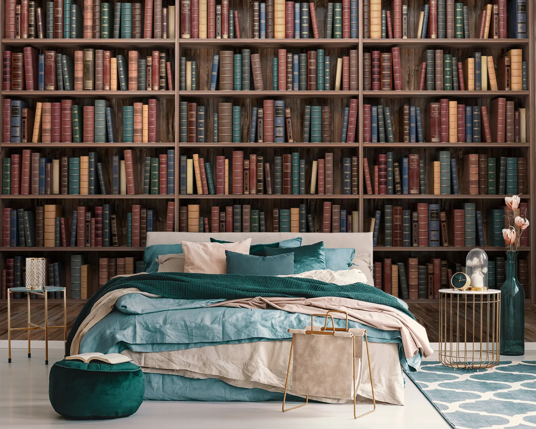 Fototapetes Iespaidīga bibliotēka u93501