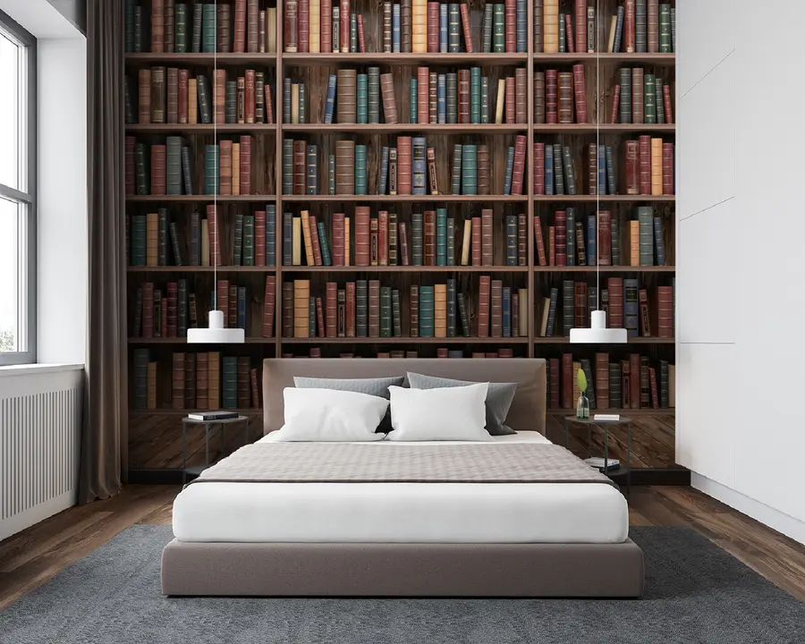 Fototapetes Iespaidīga bibliotēka u93501
