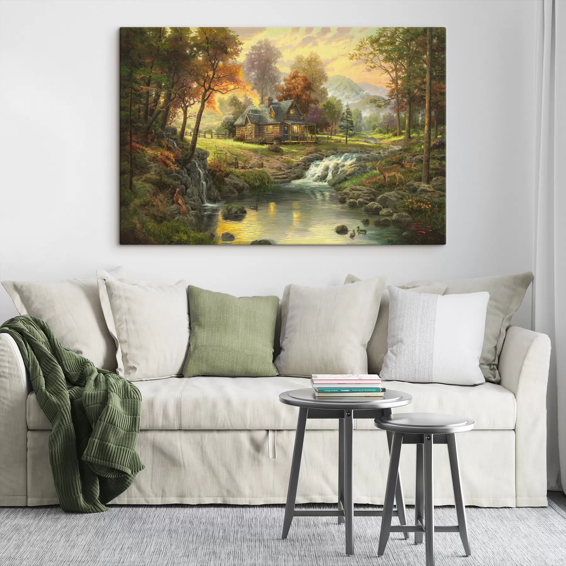 Fototapetes Ūdens, augi un dabiskā ainava s15161