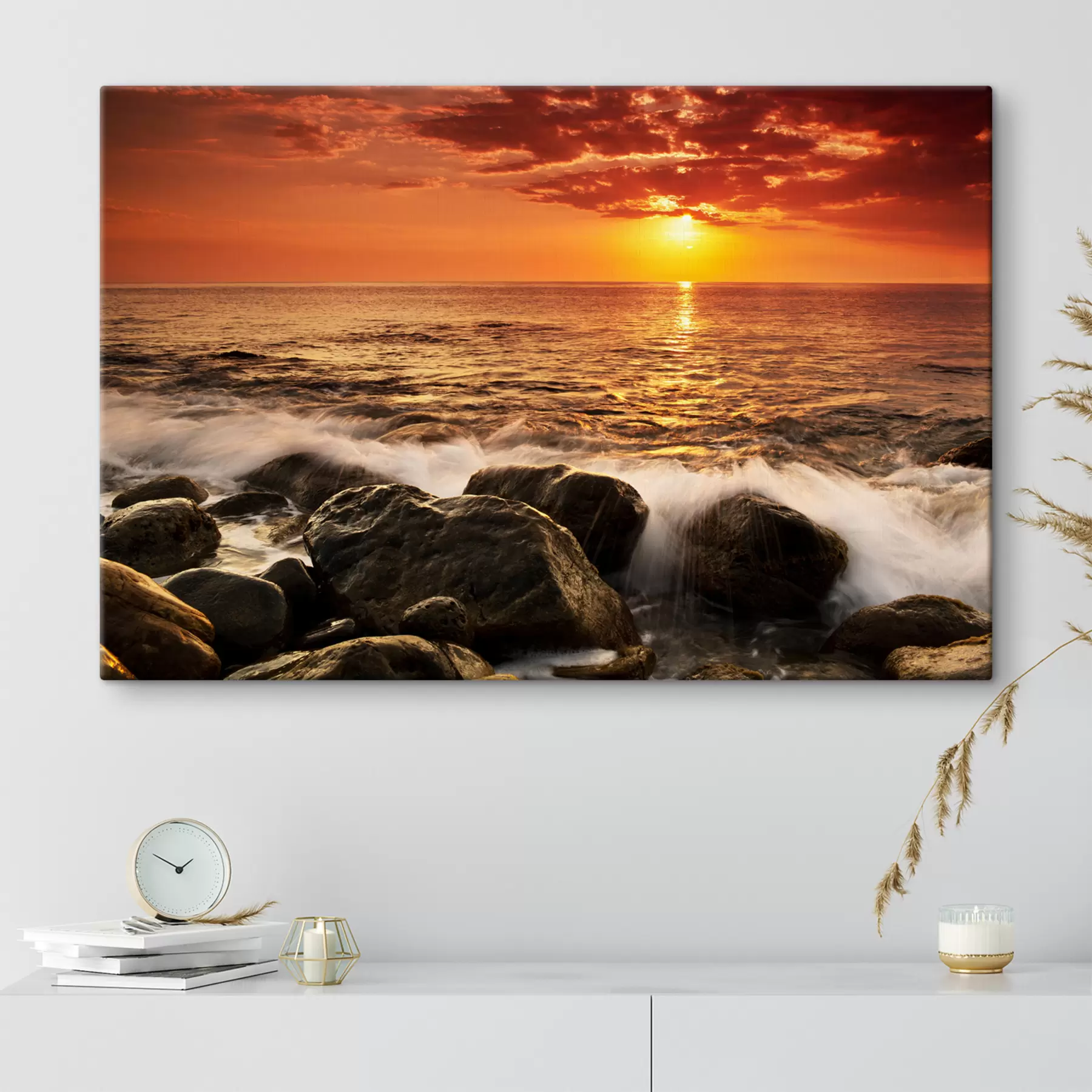 Fototapetes Ūdens, debesis un mākoņi s19480