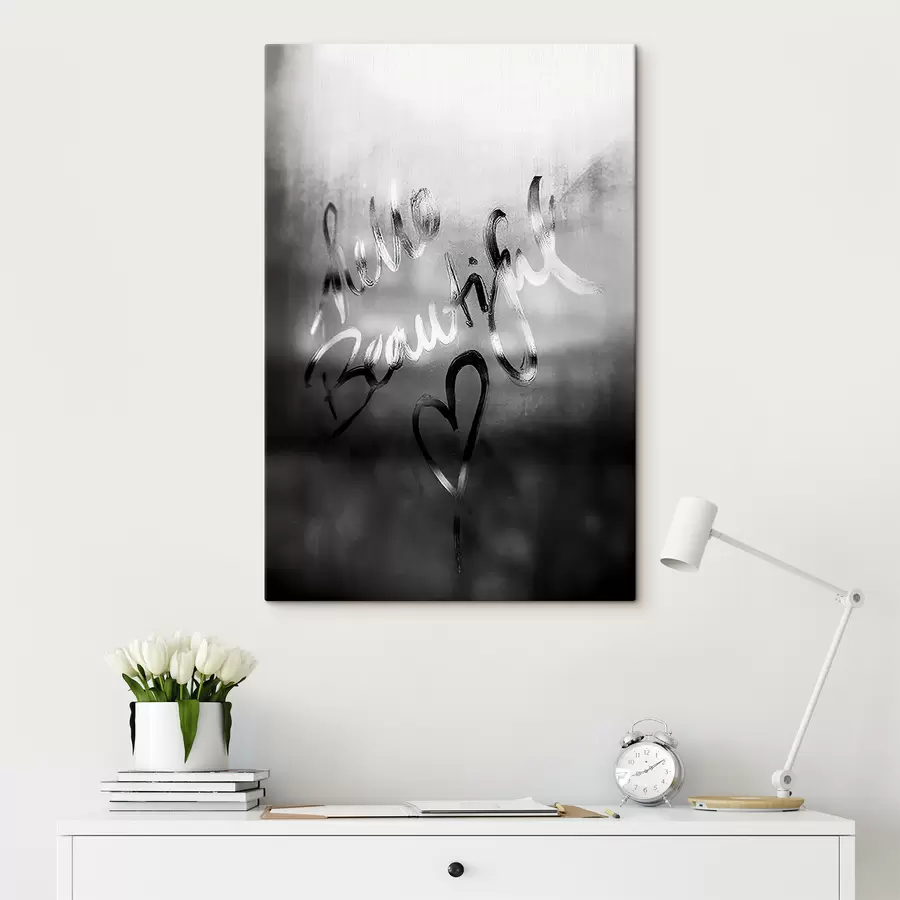 Glezna Filiāle, organisms un melnbalts un balts s21487