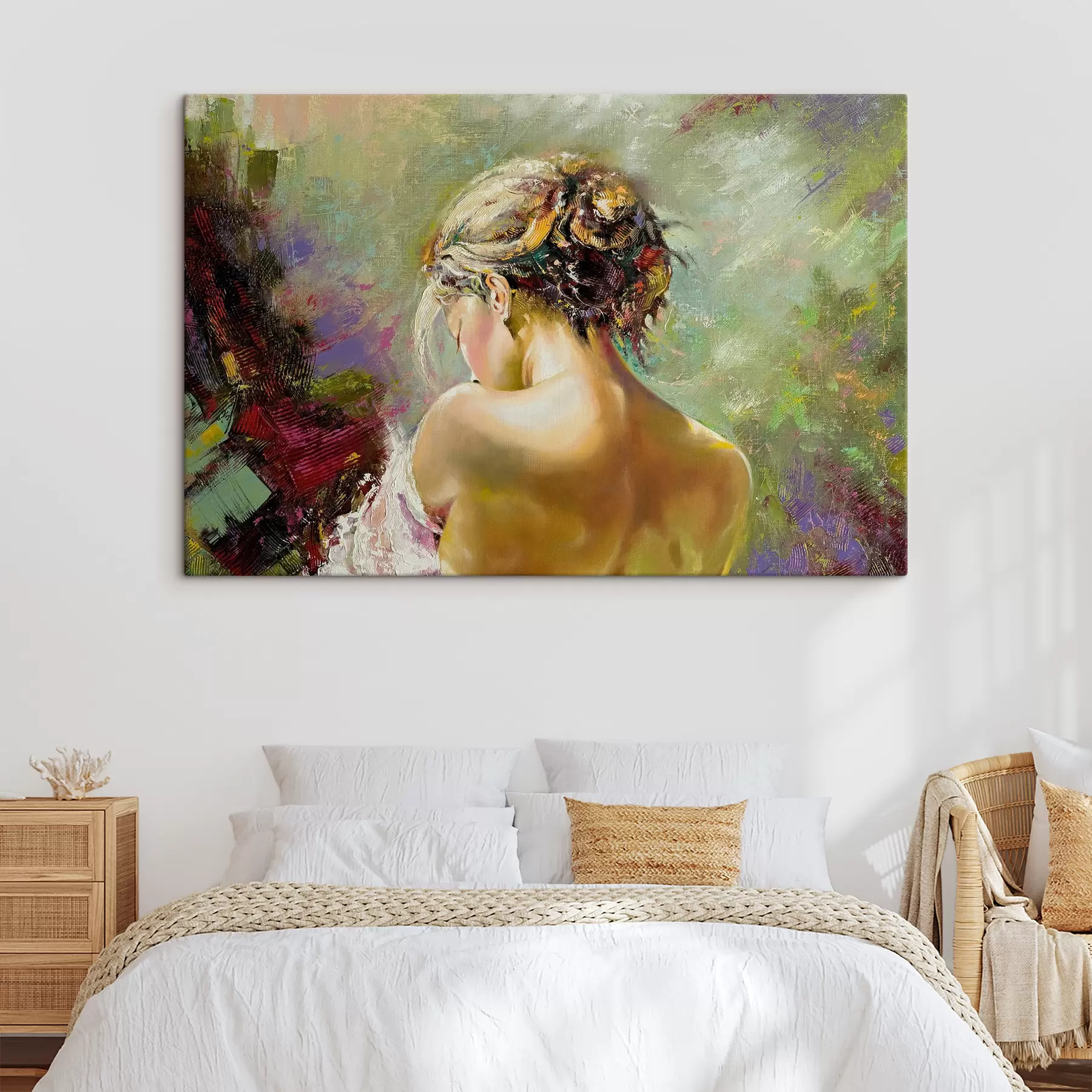 Fototapetes Galva, cilvēki dabā un krāsas s27105