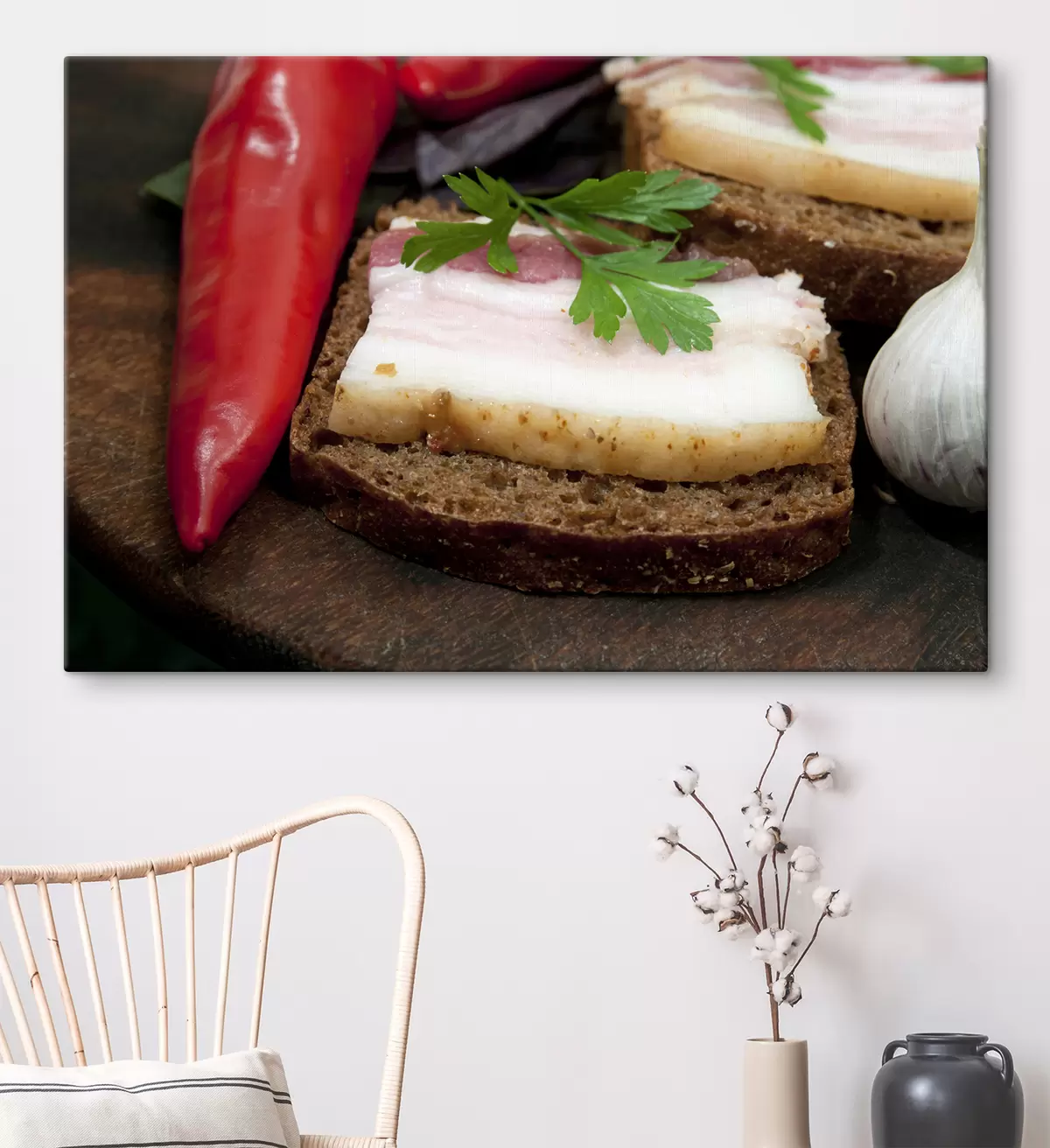 Glezna Pārtikas produkti, sastāvdaļas un receptes s27131