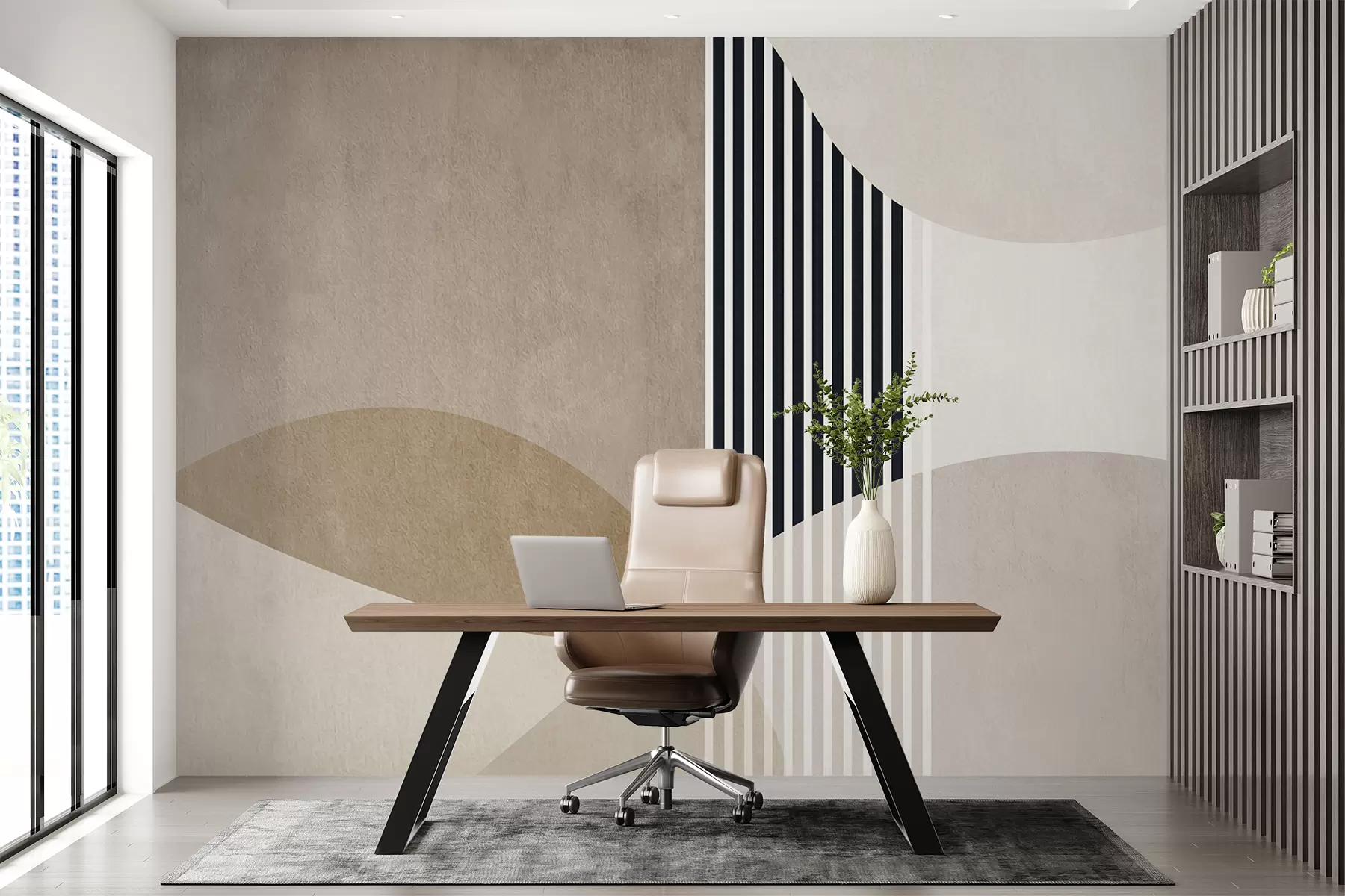 Fototapetes Abstraktais retro stils u74075