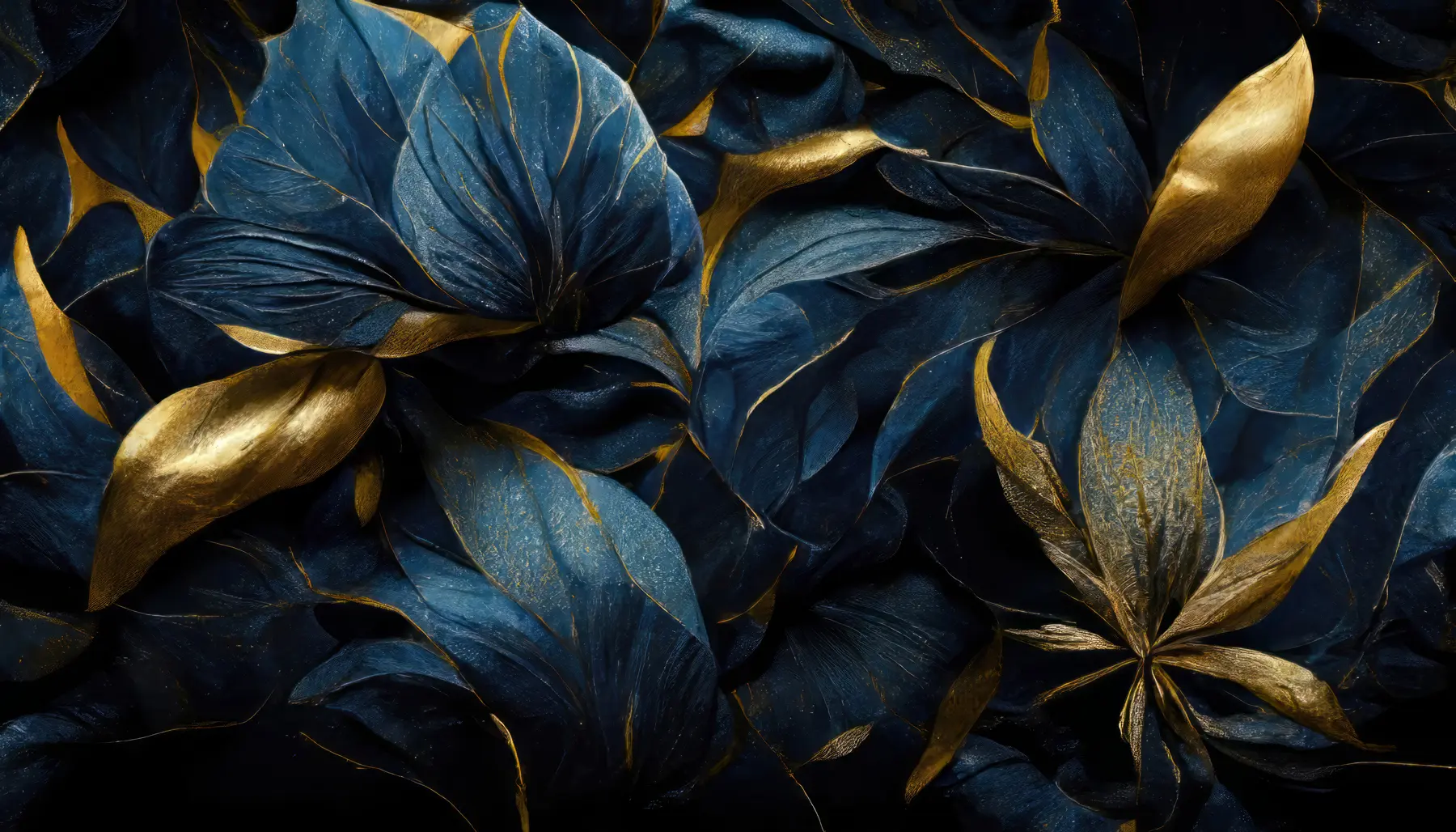 Fototapetes Zili karaliskie ziedi u74140