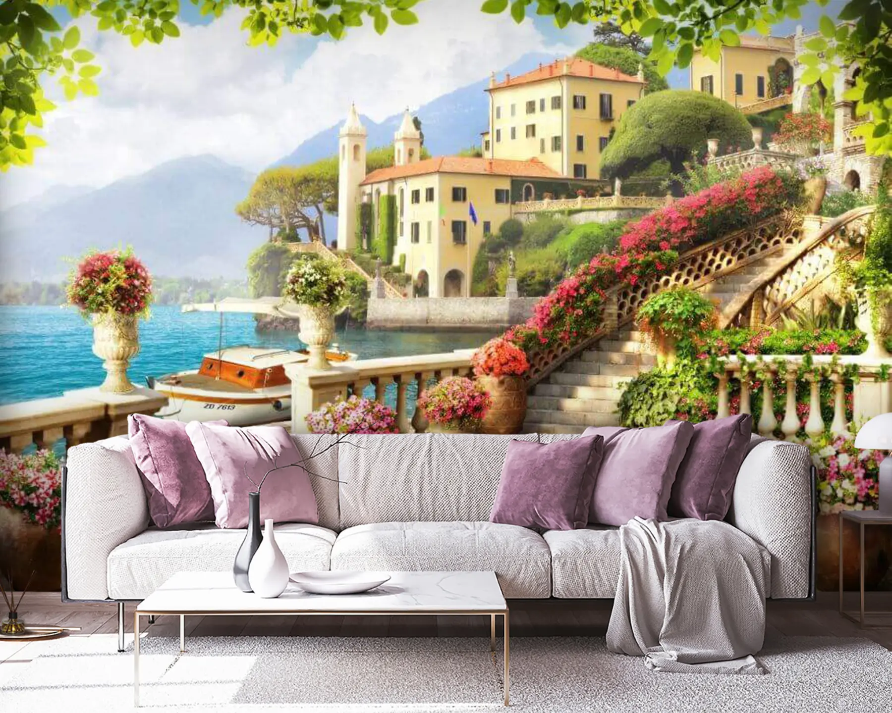 Fototapetes Ūdens, ziedi un augi u67843