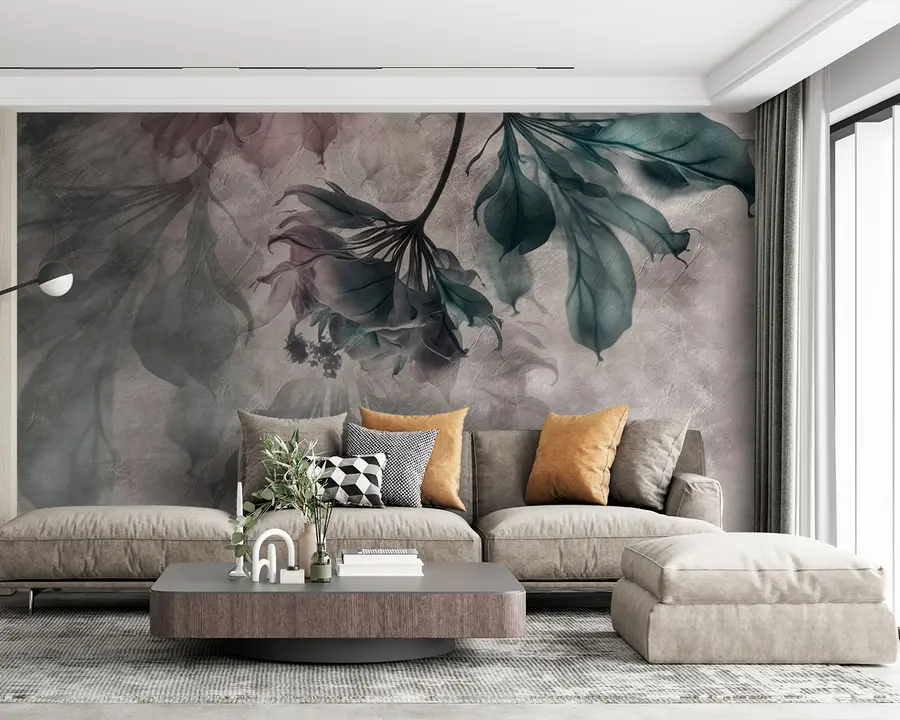 Fototapetes Smalki caurspīdīgi zari u93927